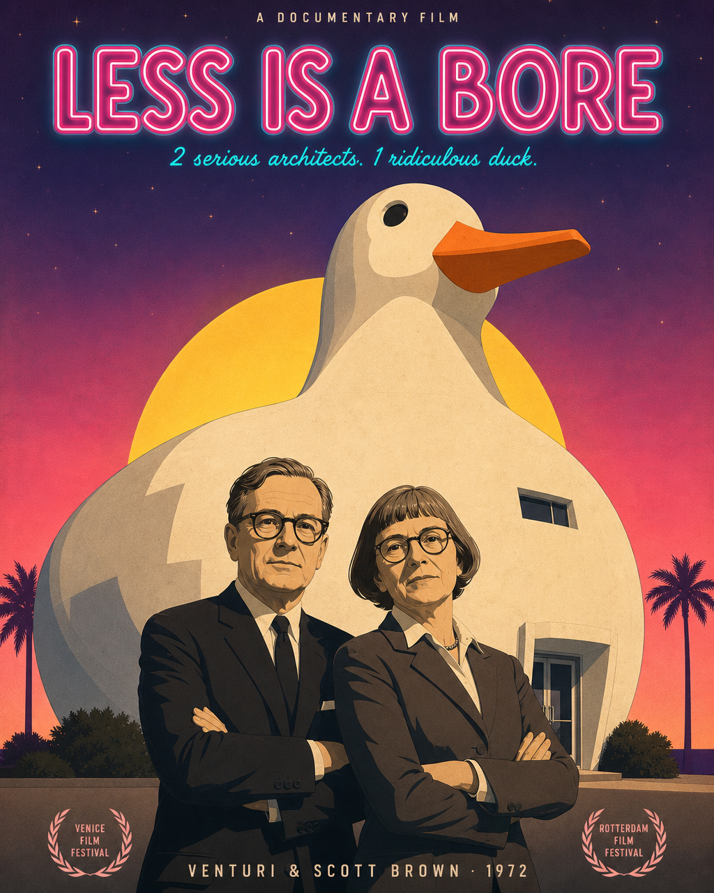 Less Is a Bore — Venturi & Scott Brown documentary poster