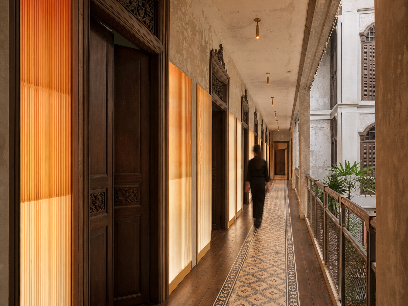 Hotel Talam corridor